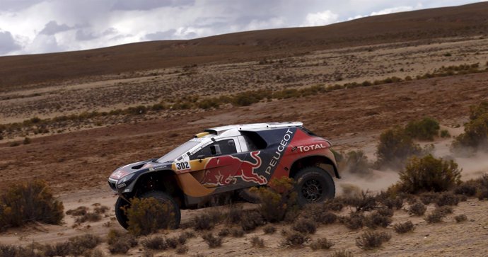 Peterhansel en la sexta etapa del Dakar 2016