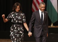 Obama niega que su esposa vaya a ser candidata a la Presidencia de EEUU en un futuro