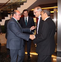 Sánchez, en el foro organizado por La Verdad-Banco Sabadell