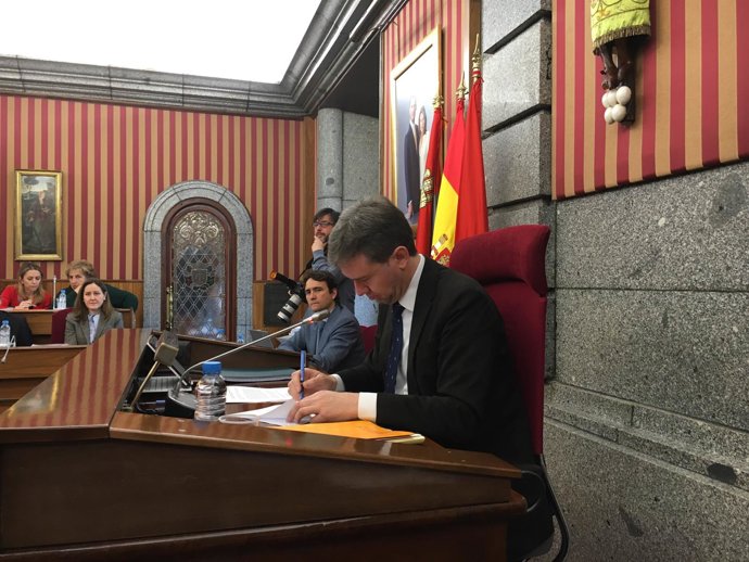 El alcalde de Burgos, Javier Lacalle 