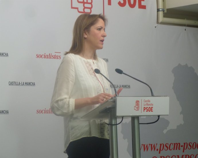 Cristina Maestre, portavoz del PSOE en C-LM