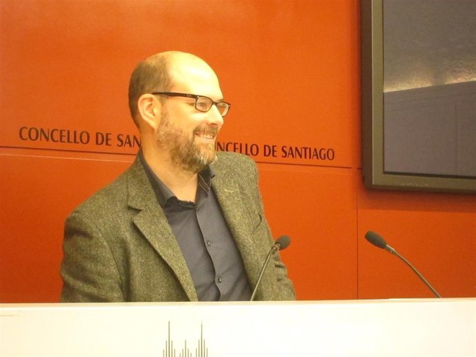 El alcalde de Santiago, Martiño Noriega