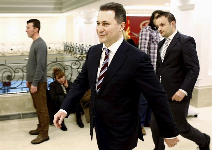 Ex primer ministro de Macedonia, Nikola Gruevski