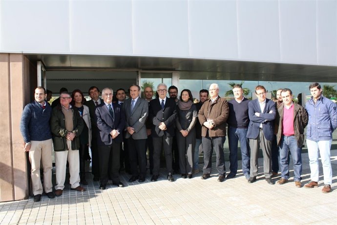 Sánchez Maldonado, en su visita a Palma del Río (Córdoba)