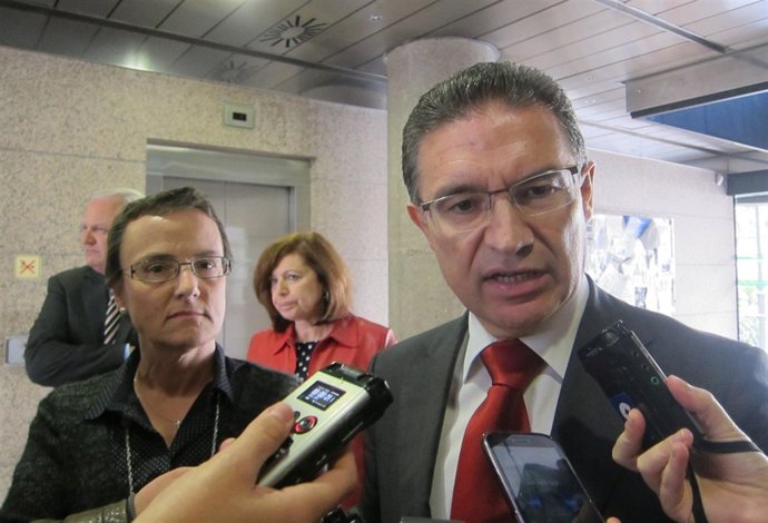 Castellano tras su visita a las instalaciones del INSS en Valencia