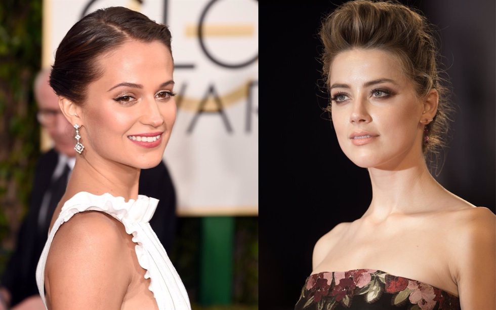 Alicia Vikander y Amber Heard