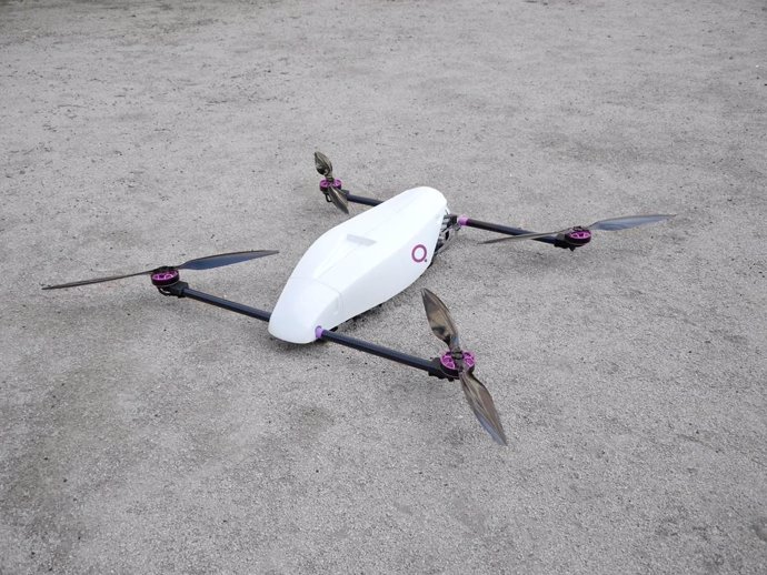 Dron multirrotor HYBRiX desarrollado por Quaternium