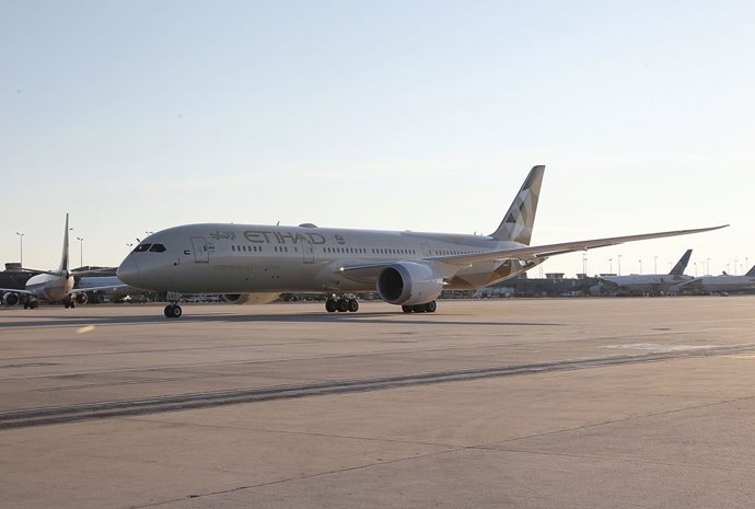 Avión de Etihad