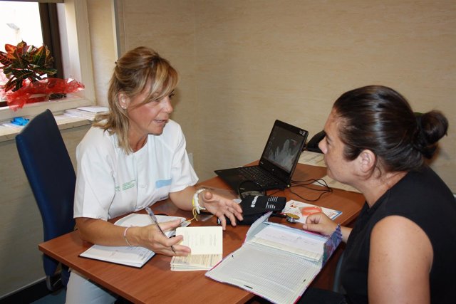 Consulta de Enfermería del Hospital Regional de Málaga