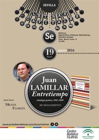 El CAL retoma su actividad literaria en Sevilla con el poeta Juan Lamillar