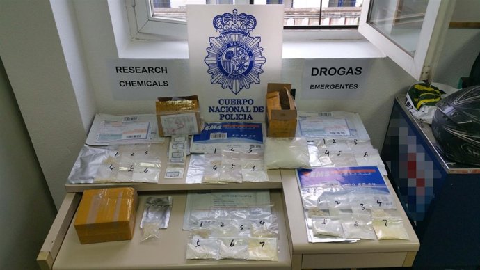 Droga incautada en una operación internacional con Rusia