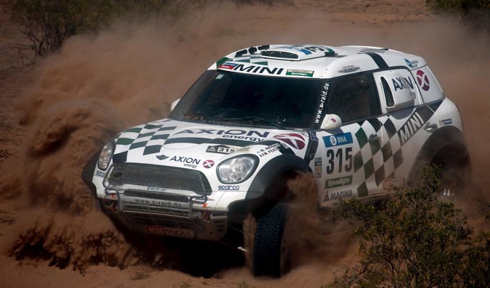 Mikko Hirvonen en el Dakar 2016 