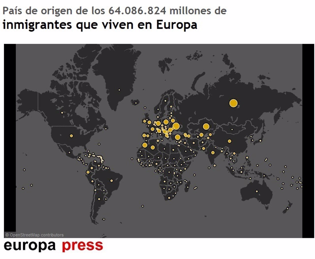 La inmigración en el mundo en diez datos