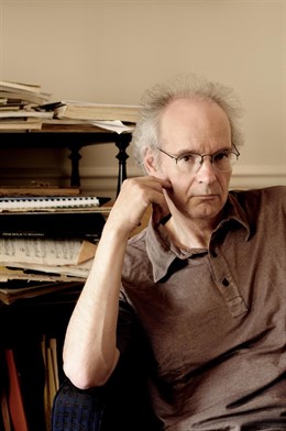 Fotografía de Philippe Lebruman del investigador francés Michel Chion