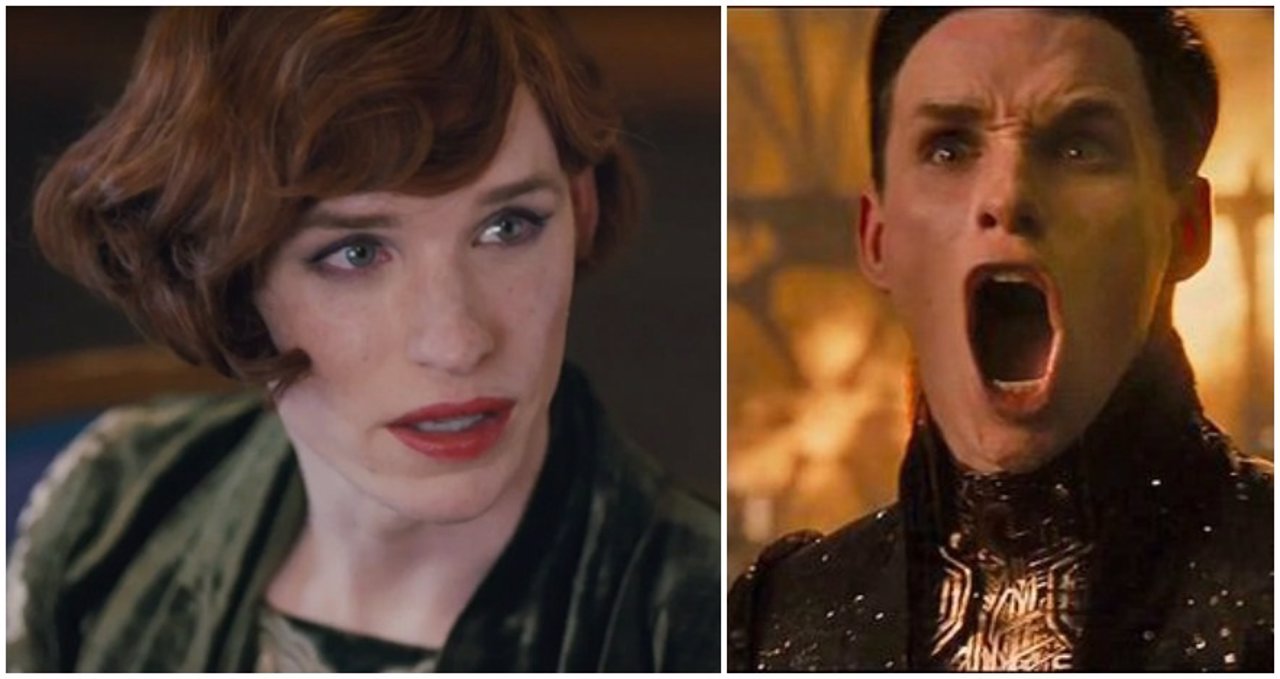 Eddie Redmayne en La chica danesa y El destino de Júpiter