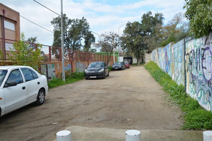 Prolongación de la calle Paraíso, en Tomares (Sevilla)