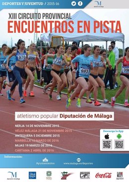 Circuitos deportivos provinciales Diputación de Málaga deporte
