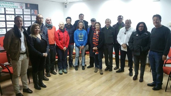 Encuentro de colectivos ciclistas