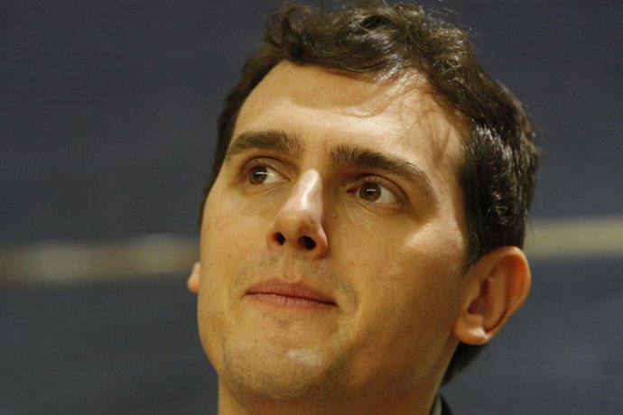 Rueda de prensa de Albert Rivera en el Congreso