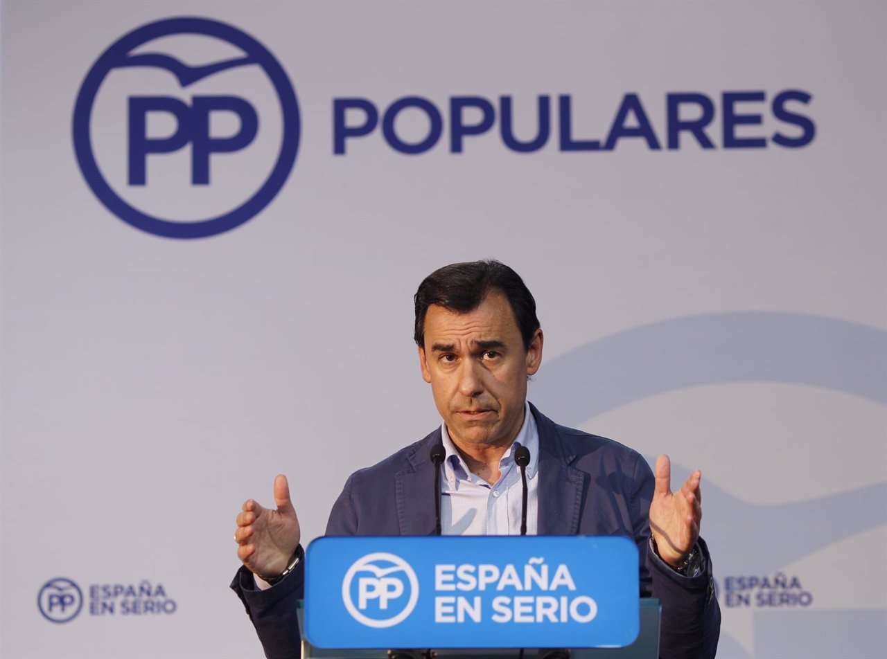 Rueda de prensa de Fernando Martínez-Maíllo en la sede del PP