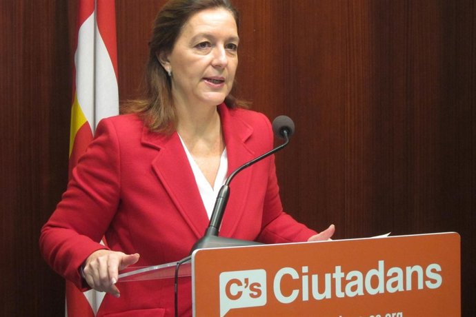 La líder de C's en el Ayuntamiento de Barcelona, Carina Mejías