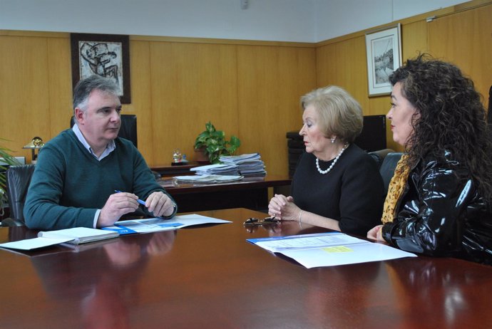 Reunión de la Junta de Andalucía con la Fundación Ángel Muriel
