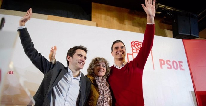 Acto del PSOE en Santander