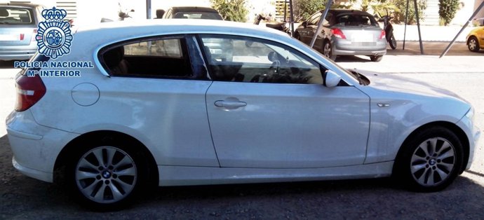 Coche recuperado en Melilla