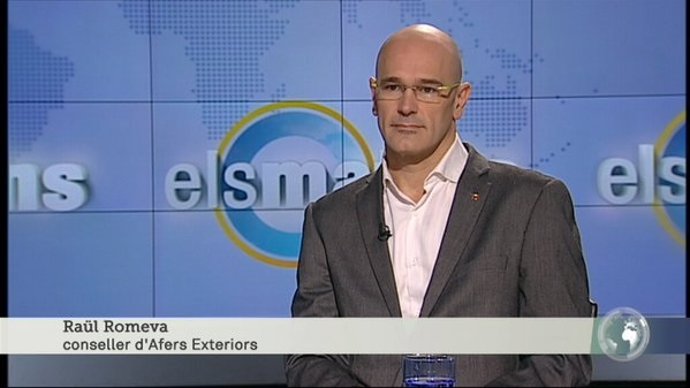 El conseller de Asuntos Exteriores, Raül Romeva
