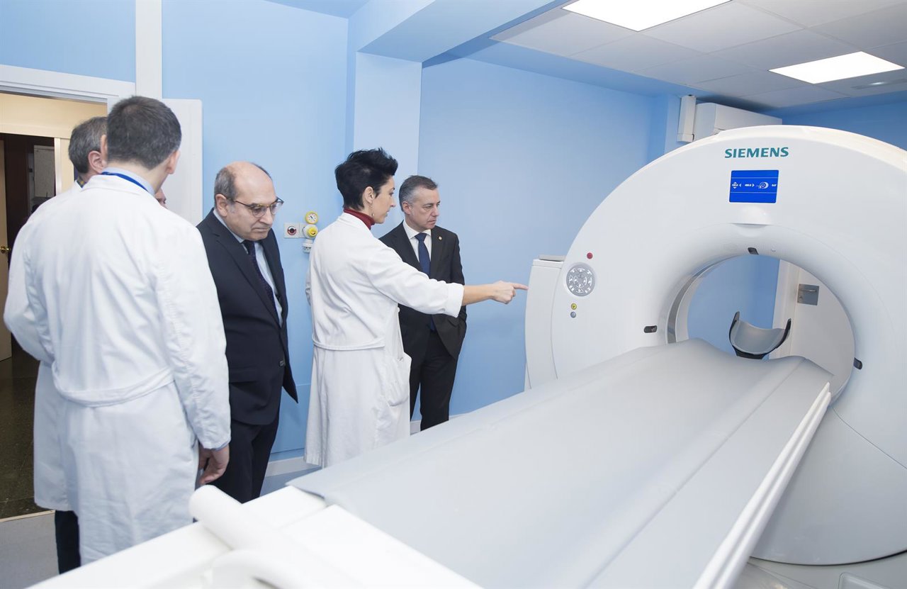 Escaner en el hospital Santiago