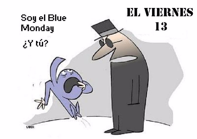 Humor para restar importancia al Blue Monday o Lunes Triste