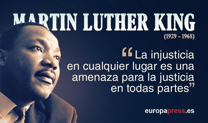Frases Martin Luther King