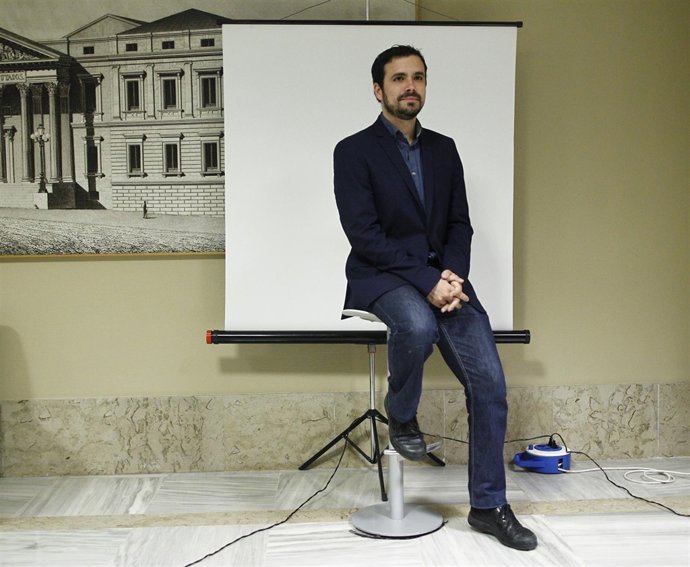 Alberto Garzón en el Congreso