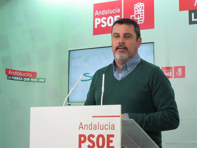 El secretario de Organización del PSOE de Huelva, Jesús Ferrera. 
