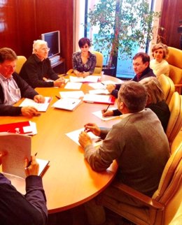 El PSOE se reúne con representantes de Elcogás