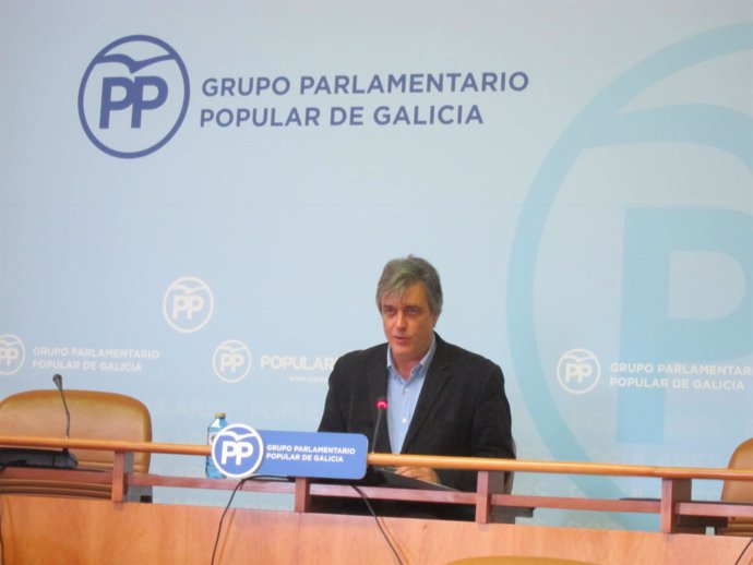 Pedro Puy, portavoz del PPdeG en la Cámara 