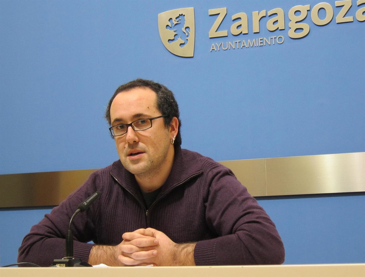 Alberto Cubero, consejero de Servicios Públicos del Ayuntamiento de Zaragoza