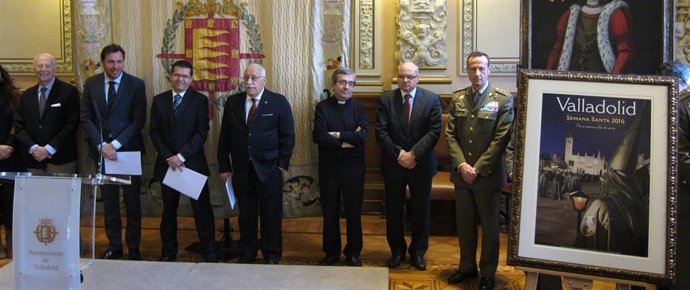 Presentación del cartel de la Semana Santa de Valladolid