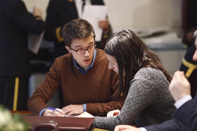 Iñigo Errejón recoge su credencial como diputado en el Congreso