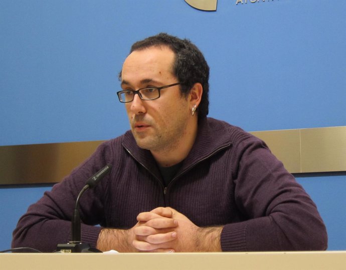 Alberto Cubero, consejero de Servicios Públicos del Ayuntamiento de Zaragoza