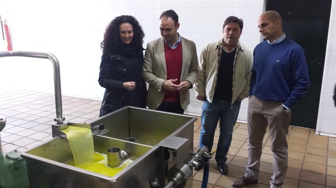 Visita a Oleodiel, en Gibraleón (Huelva). 