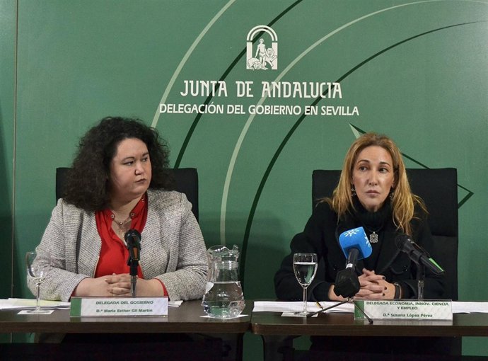 Esther Gil y Susana López.