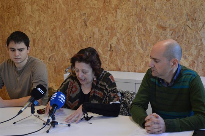 Montse Torres, Xavier Quinquillà y Josep Pujol