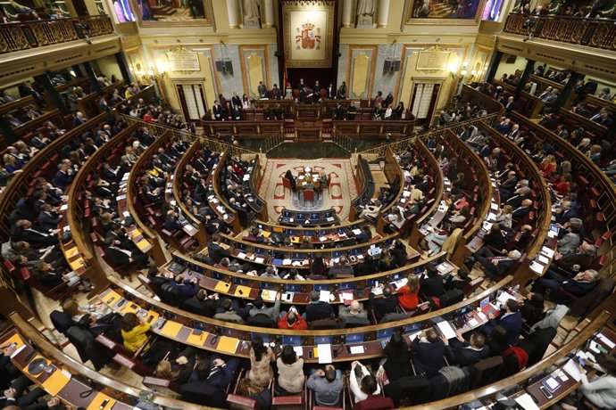 El recién elegido presidente del Congreso, Patxi López