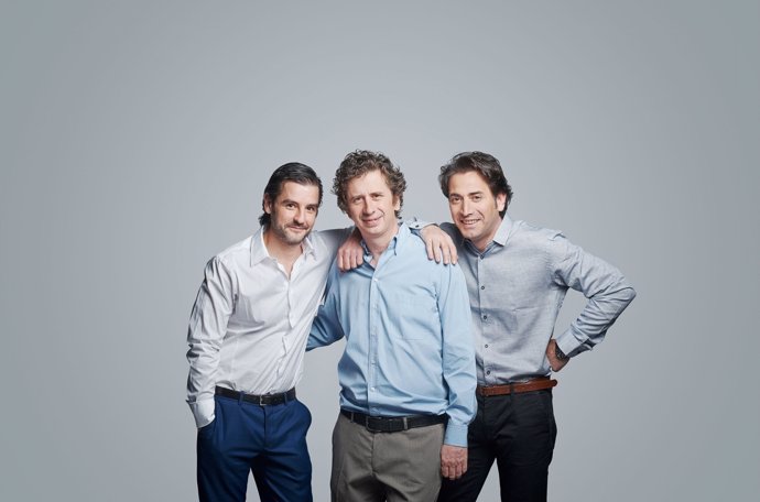 Gabino Diego, Antonio Garrido y Antonio Hortelano
