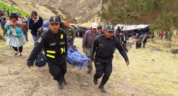 Accidente de autobús en Perú