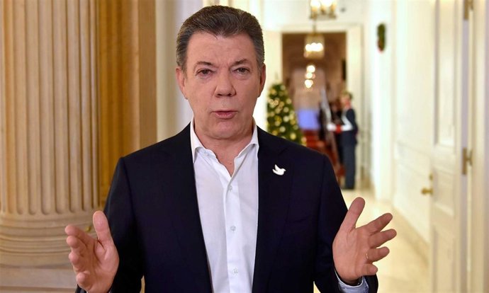 Juan Manuel Santos en Navidad