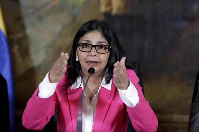 La ministra de Exteriores de Venezuela, Delcy Rodríguez