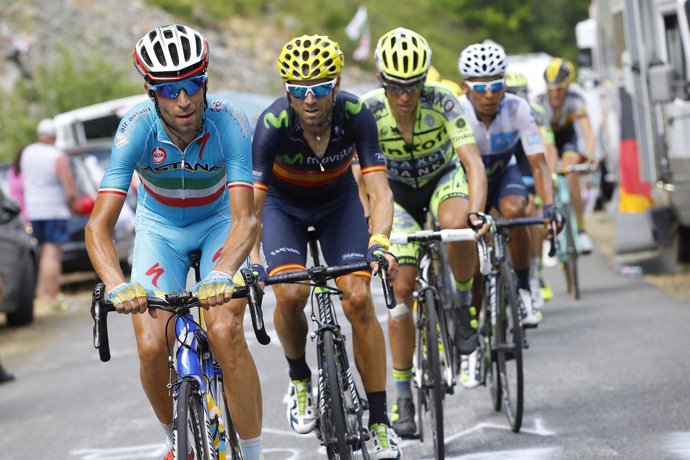 Tour de Francia2015,Nibali,Alejandro Valverde,Alberto Contador,Nairo Quintana 