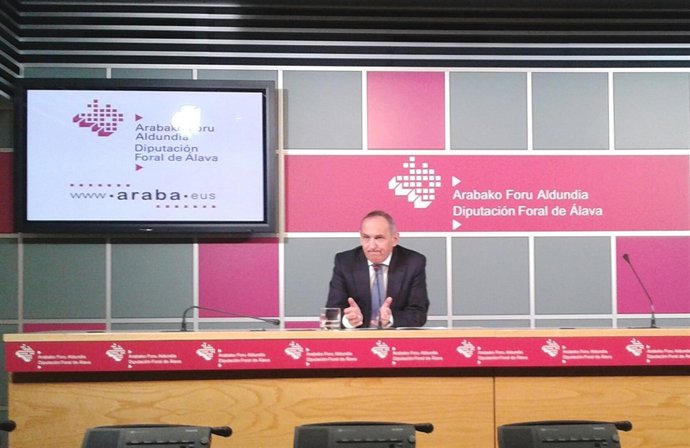 El diputado general de Álava, Ramiro González